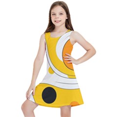 Abstract Pattern Kids  Lightweight Sleeveless Dress