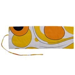 Abstract Pattern Roll Up Canvas Pencil Holder (m)