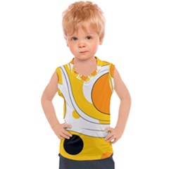 Abstract Pattern Kids  Sport Tank Top