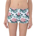 Flowers Hydrangeas Reversible Boyleg Bikini Bottoms View1