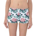 Flowers Hydrangeas Reversible Boyleg Bikini Bottoms View3