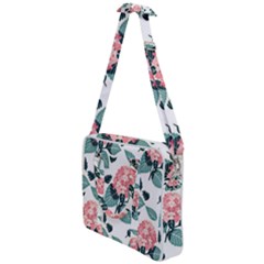 Flowers Hydrangeas Cross Body Office Bag