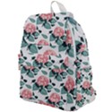 Flowers Hydrangeas Top Flap Backpack View1