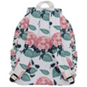 Flowers Hydrangeas Top Flap Backpack View3