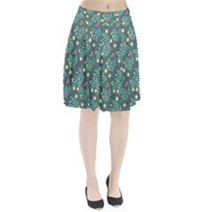 Illustration Pattern Seamless Pleated Skirt