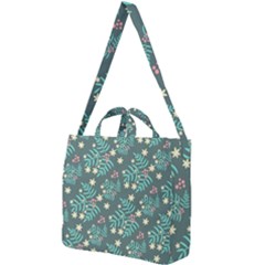 Illustration Pattern Seamless Square Shoulder Tote Bag