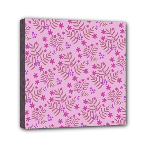 Illustration Pattern Seamless Mini Canvas 6  X 6  (stretched) by Maspions