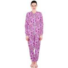 Illustration Pattern Seamless Onepiece Jumpsuit (ladies)