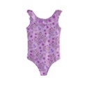 Illustration Pattern Seamless Kids  Frill Swimsuit View1