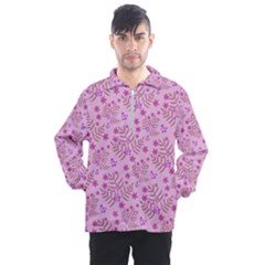 Illustration Pattern Seamless Men s Half Zip Pullover