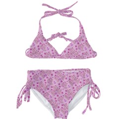 Illustration Pattern Seamless Kids  Classic Bikini Set