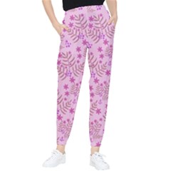 Illustration Pattern Seamless Women s Tapered Pants