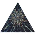 Ice Crystal Background Shape Frost Wooden Puzzle Triangle View1