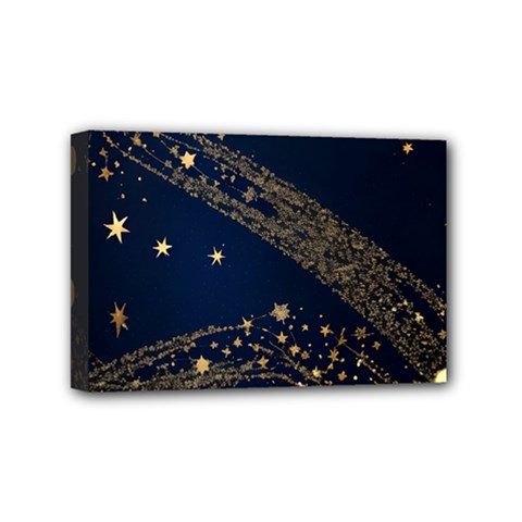 Starsstar Glitter Mini Canvas 6  X 4  (stretched)