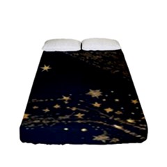 Starsstar Glitter Fitted Sheet (full/ Double Size)