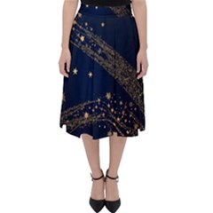 Starsstar Glitter Classic Midi Skirt