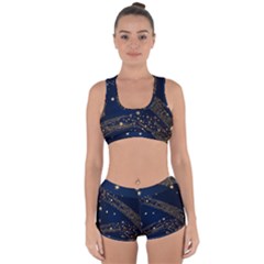 Starsstar Glitter Racerback Boyleg Bikini Set