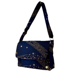 Starsstar Glitter Full Print Messenger Bag (s) by Maspions