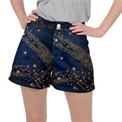 Starsstar Glitter Women s Ripstop Shorts by Maspions