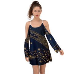 Starsstar Glitter Boho Dress