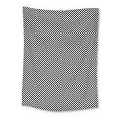 Abstract Diagonal Stripe Pattern Seamless Medium Tapestry