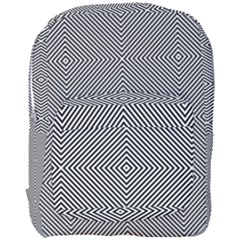 Abstract Diagonal Stripe Pattern Seamless Full Print Backpack