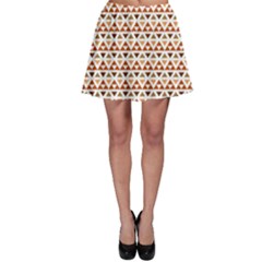 Geometric Tribal Pattern Design Skater Skirt