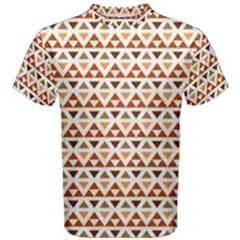 Geometric Tribal Pattern Design Men s Cotton T-shirt