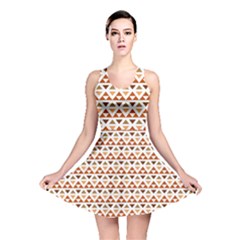 Geometric Tribal Pattern Design Reversible Skater Dress