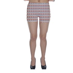 Geometric Tribal Pattern Design Skinny Shorts