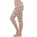 Geometric Tribal Pattern Design Capri Yoga Leggings View2