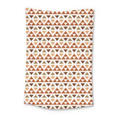 Geometric Tribal Pattern Design Small Tapestry