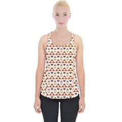 Geometric Tribal Pattern Design Piece Up Tank Top