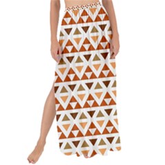 Geometric Tribal Pattern Design Maxi Chiffon Tie-up Sarong