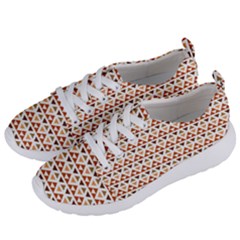 Geometric Tribal Pattern Design Women s Lightweight Sports Shoes by Maspions