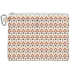 Geometric Tribal Pattern Design Canvas Cosmetic Bag (xxl)