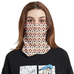 Geometric Tribal Pattern Design Face Covering Bandana (two Sides)