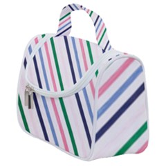 Retro Vintage Stripe Pattern Abstract Satchel Handbag