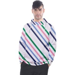 Retro Vintage Stripe Pattern Abstract Men s Pullover Hoodie by Maspions