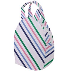 Retro Vintage Stripe Pattern Abstract Travel Backpack