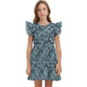 Blue Paisley Kids  Winged Sleeve Dress View1