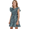 Blue Paisley Kids  Winged Sleeve Dress View2