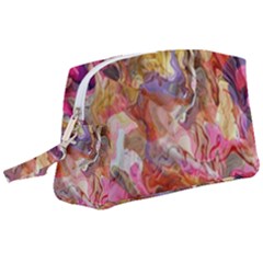 Abstract wings Wristlet Pouch Bag (Large)