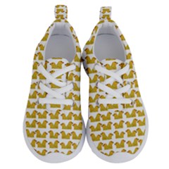 Little Bird Motif Pattern Wb Running Shoes by dflcprintsclothing