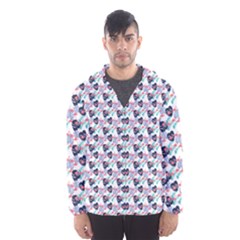 Beautiful Pattern Men s Hooded Windbreaker