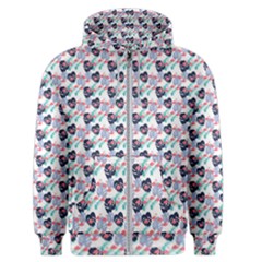 Beautiful Pattern Men s Zipper Hoodie