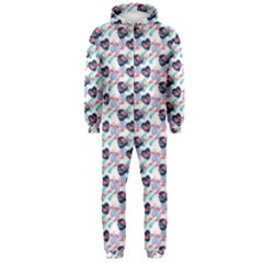 Beautiful Pattern Hooded Jumpsuit (men)