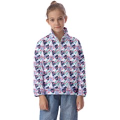 Beautiful Pattern Kids  Half Zip Hoodie