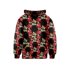 Floral Geometry Kids  Pullover Hoodie