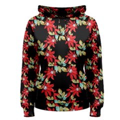 Floral Geometry Women s Pullover Hoodie